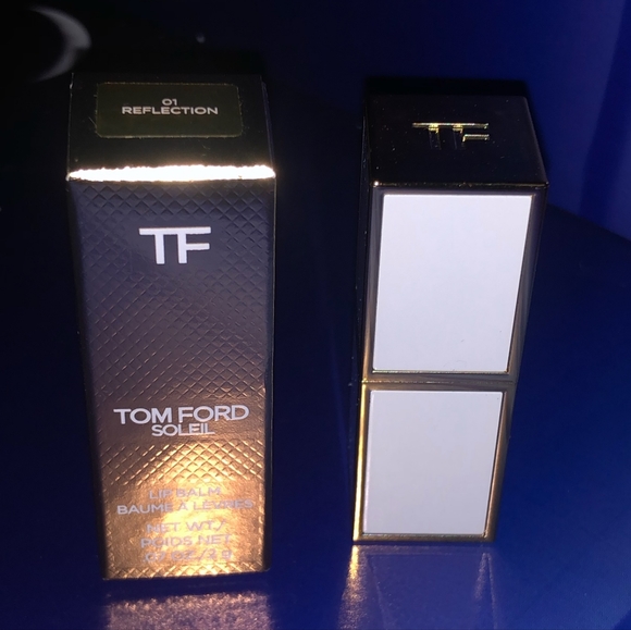 Authentic NIB NWT Tom Ford Soleil Lip Balm Lipstick 01 Reflection Limited Ed - Picture 4 of 7